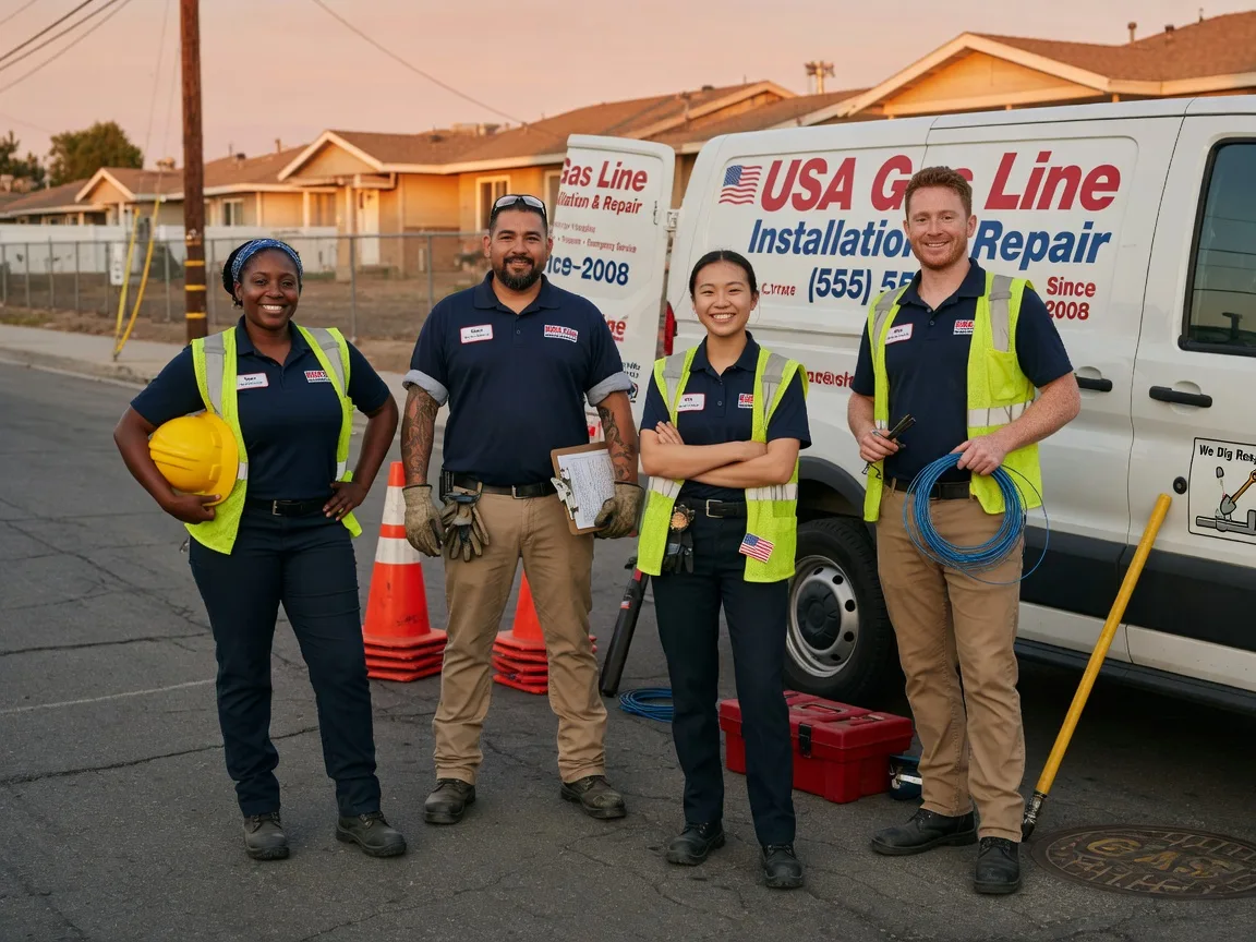 Gas Line Installation company in Leon, KS